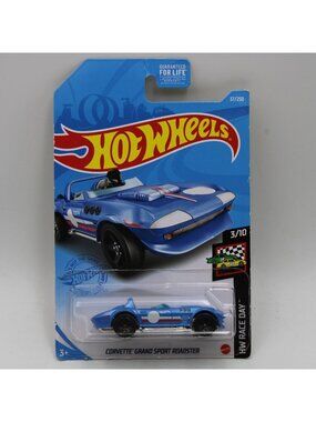 Hot Wheels Corvette Grand Sport Roadster Blue 2021 HW Race Day 3/10 37/250